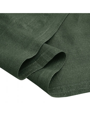 Tappeto da Tenda 400x800 cm Verde Scuro in HDPE