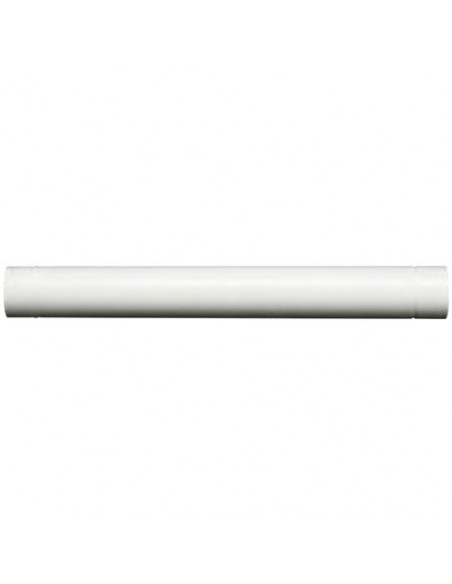 Tubo canna fumaria Save Fumisteria B1101 CLASSIC Rigido Bianco