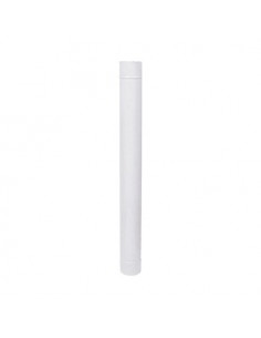 Tubo canna fumaria Save Fumisteria B800 CLASSIC Rigido Bianco
