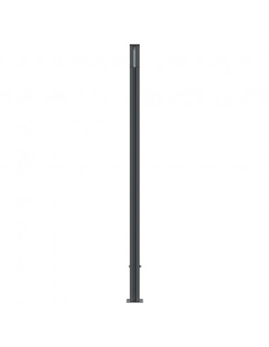 Pannello di Recinzione Marrone 872x186 cm in WPC