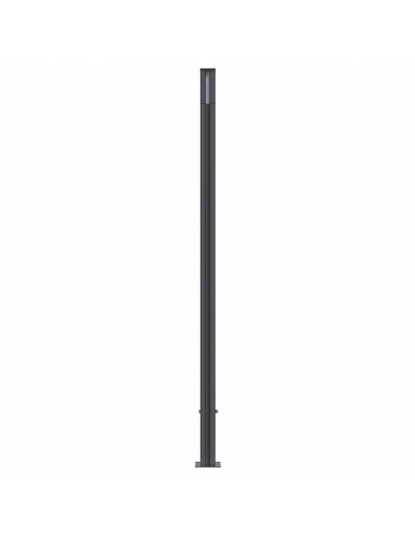 Pannello di Recinzione Marrone 353x186 cm in WPC