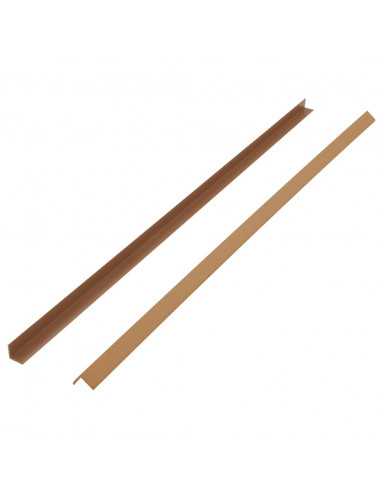 Profili Angolari per Bordi 5 pz in WPC 170 cm Color Teak