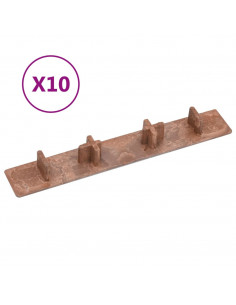 Tappi per Decking 10 pz in Plastica Marrone