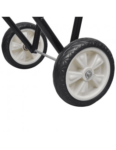 Supporto in Metallo per Sella con Ruote