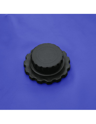 Serbatoio Acqua con Rubinetto Pieghevole 5000 L in PVC