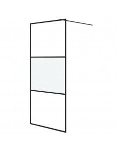 Parete Doccia Walk in 90x195 cm Vetro Semi Smerigliato ESG