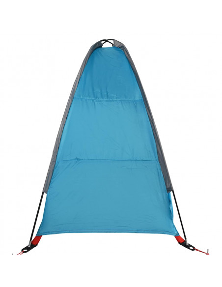 Tenda Portaoggetti con 9 Scomparti Blu Impermeabile