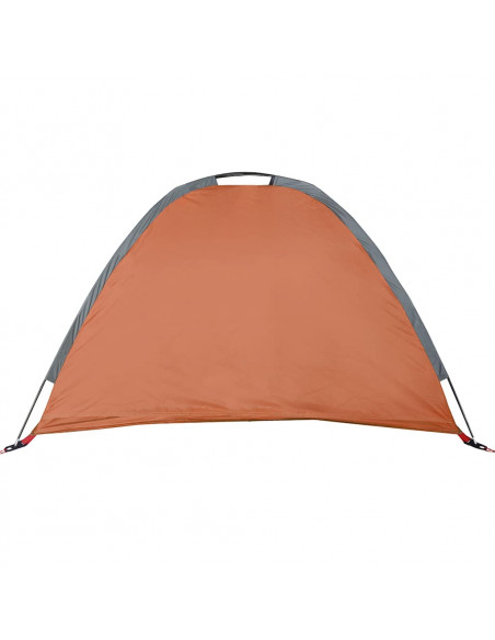 Tenda Portaoggetti 9 Scomparti Grigio e Arancione Impermeabile