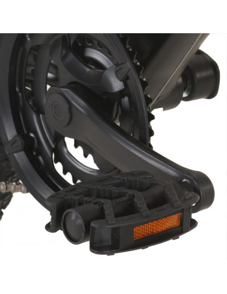 Mountain Bike 21 Speed 29" Ruote 53 cm Telaio Nero