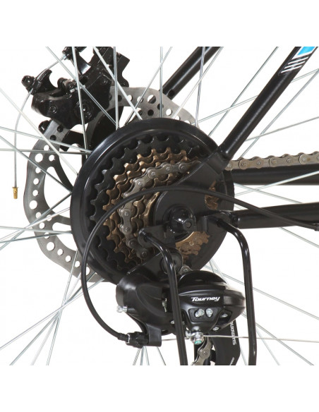 Mountain Bike 21 Speed 29" Ruote 53 cm Telaio Nero