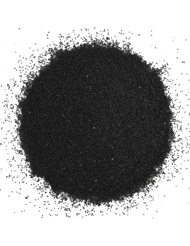 Sabbia per Acquari 10 kg Nera 0,2-2 mm