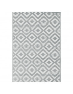 Tappeto da Esterni Grigio 160x230 cm in PP