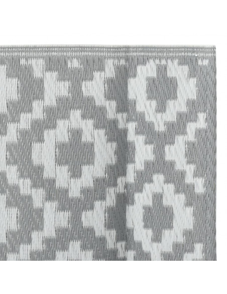 Tappeto da Esterni Grigio 160x230 cm in PP