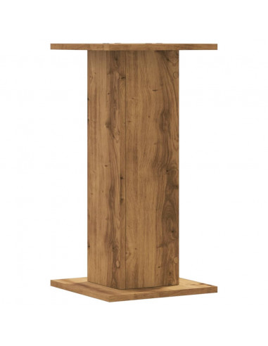 Supporti Piante 2 pz Rovere Artigianale 30x30x60 cm Truciolato