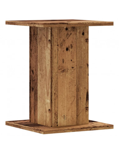 Supporti per Piante 2 pz Legno Vecchio 30x30x40 cm Truciolato