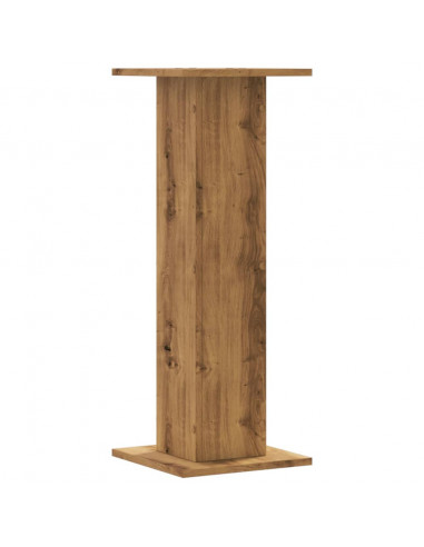 Supporti Piante 2 pz Rovere Artigianale 30x30x80 cm Truciolato