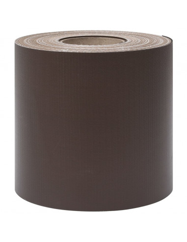 Recinzione Frangivento 4 pz in PVC 35x0,19m Marrone