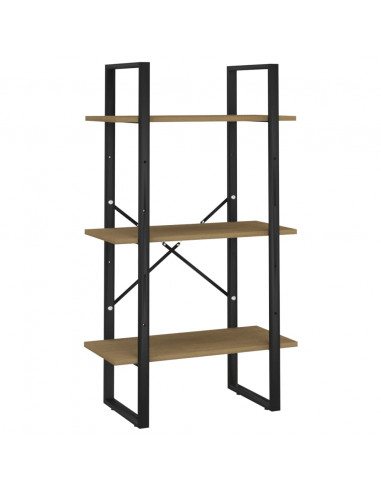 Scaffale Portaoggetti 60x30x105 cm in Legno Massello di Pino