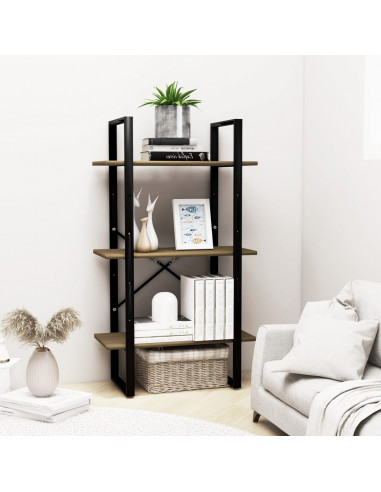 Scaffale Portaoggetti 60x30x105 cm in Legno Massello di Pino