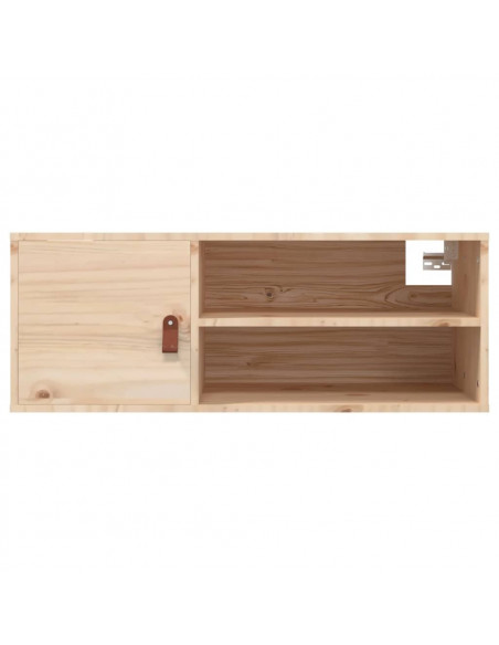 Pensili 2 pz 80x30x30 cm in Legno Massello di Pino
