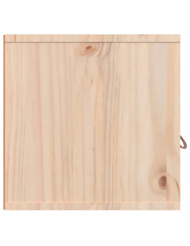 Pensili 2 pz 80x30x30 cm in Legno Massello di Pino