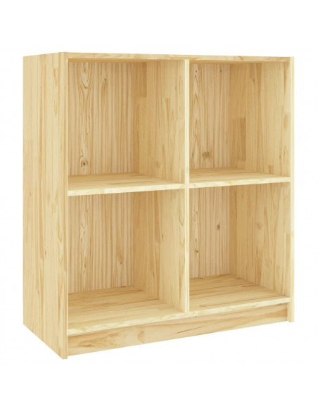Credenza 70x33x76 cm in Legno Massello di Pino