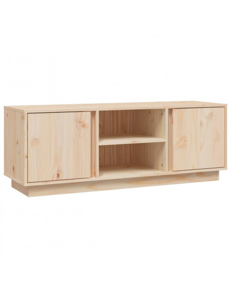 Mobile Porta TV 110x35x40,5 cm in Legno Massello di Pino