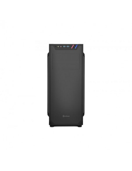 SHARKOON CASE ATX VS7, 7 SLOT, 2XUSB3, 1X120MM FRONT, 1X120MM REAR, BLACK