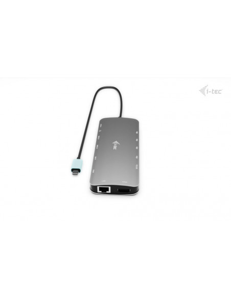 i-tec Metal USB-C Nano 3x Display Dock, 2x HDMI 1x USB-C video + Power Delivery 140W