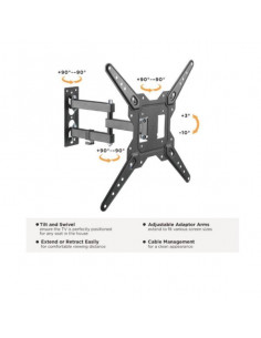 23"-55" FULL MOTION TV WALL MOUNT 2