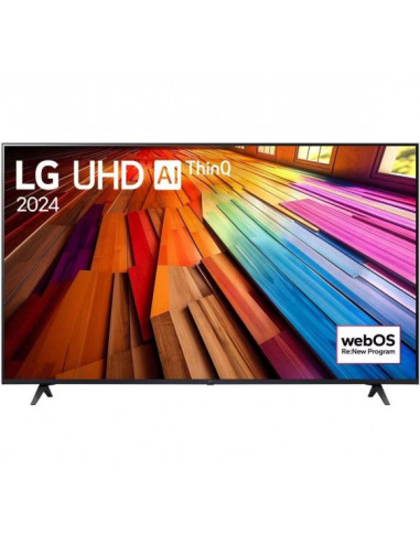 TV LED 65" LG 4K 65UT80003 SMART TV EUROPA BLACK