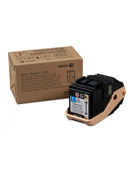 Xerox Cartuccia toner Ciano a Standard da 4.500 pagine per Phaser 7100 (106R02599)