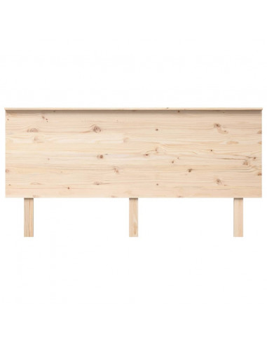 Testiera per Letto 164x6x82,5 cm Legno Massello di Pino