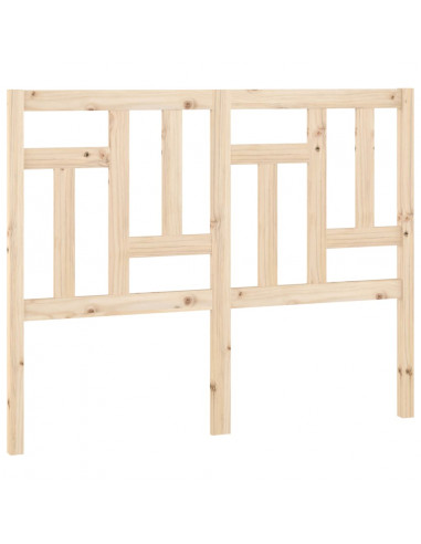 Testiera per Letto 165,5x4x100 cm in Legno Massello di Pino