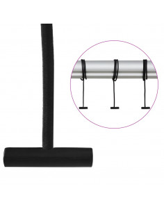 Rullo di Copertura per Piscina con Base in Acciaio Inox