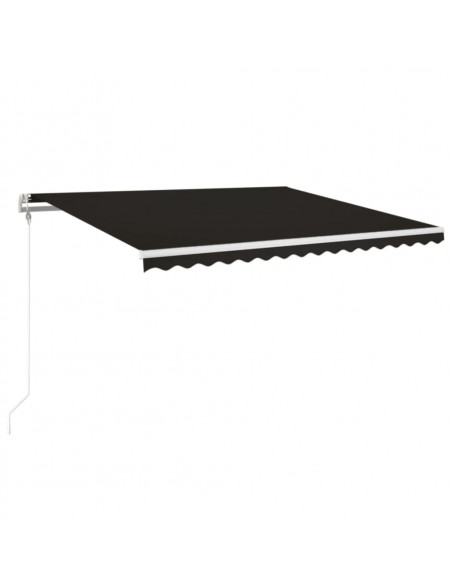 Tenda da Sole Retrattile Automatica 450x350 cm Antracite