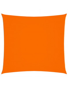Vela Parasole in Tela Oxford Quadrata 4x4 m Arancione 2