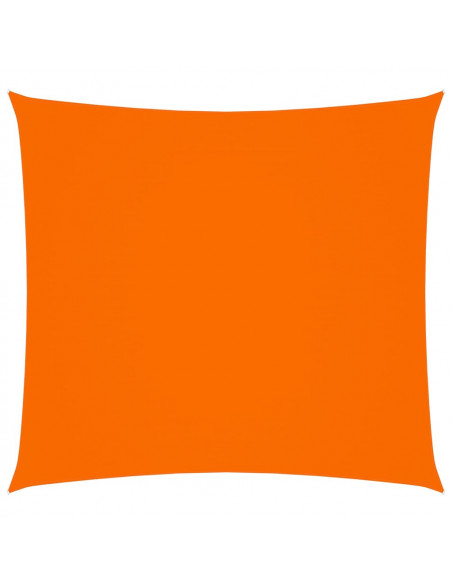 Vela Parasole in Tela Oxford Quadrata 4x4 m Arancione