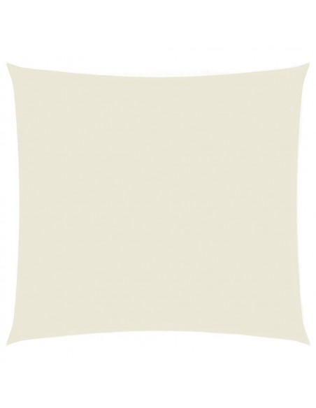 Vela Parasole in Tela Oxford Quadrata 5x5 m Crema