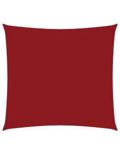 Vela Parasole in Tela Oxford Quadrata 4x4 m Rossa 2