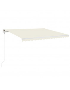Tenda da Sole Retrattile Automatica 450x350 cm Crema