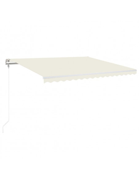 Tenda da Sole Retrattile Automatica 450x350 cm Crema
