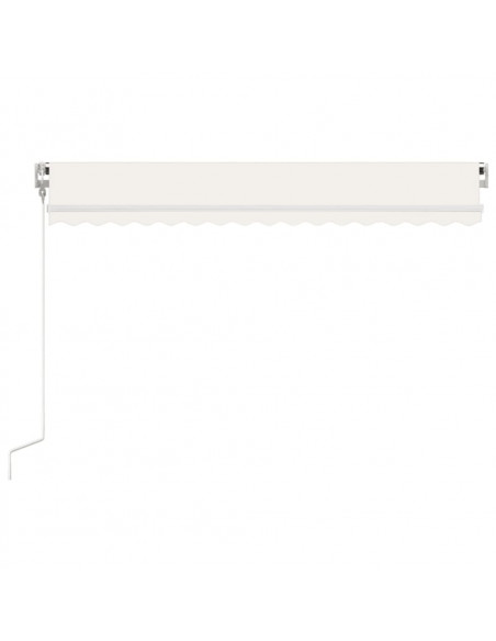 Tenda da Sole Retrattile Automatica 450x350 cm Crema
