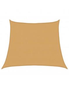 Vela Parasole 160 g/m² Trapezio Grigio Chiaro 3/4x3 m in HDPE 2