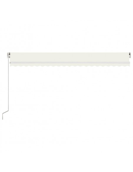 Tenda da Sole Retrattile Manuale 500x350 cm Crema