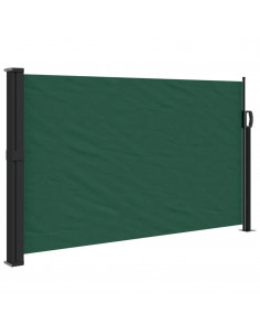 Tenda da Sole Laterale Retrattile Verde Scuro 120x500 cm