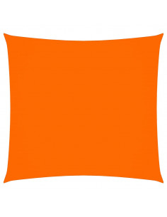 Parasole a Vela in Tela Oxford Quadrata 6x6 m Arancione 2