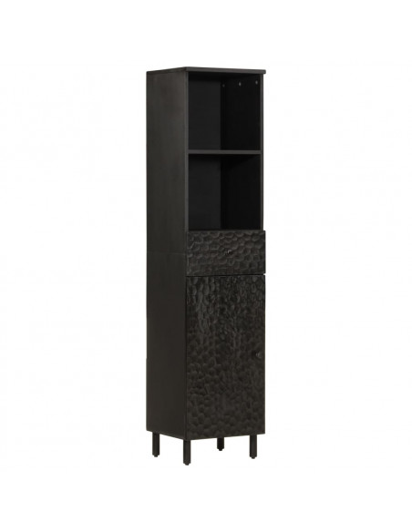 Set Mobili da Bagno 5 pz in Legno Massello di Mango
