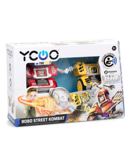 Robot Rocco Giocattoli 20731974 SILVERLIT Ycoo Robo Street Kombat