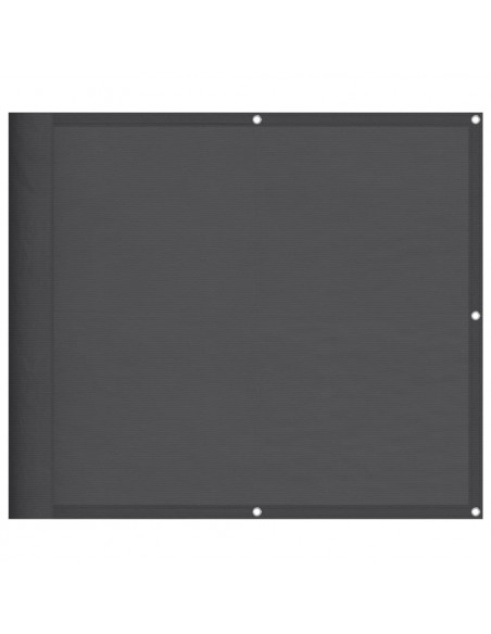 Paravento da Balcone Antracite 90x800 cm 100% Poliestere Oxford